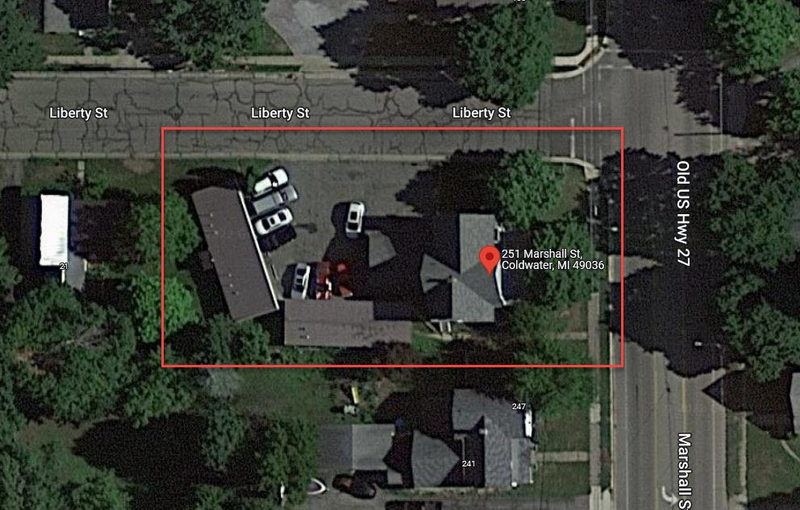 Carranza Motel (Strongs Motel) - 2022 Aerial Map (newer photo)